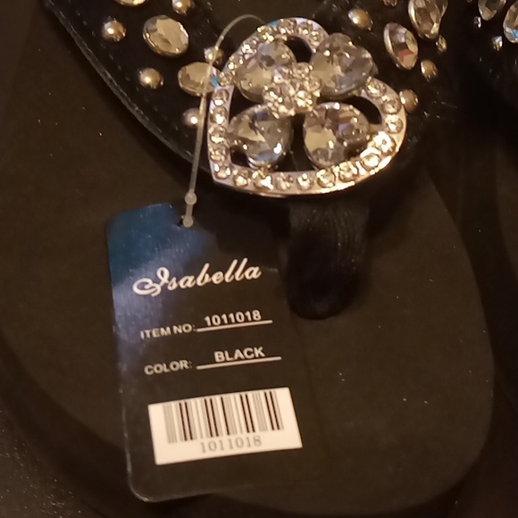 Heart Rhinestone Sandals - Picture 4 of 4